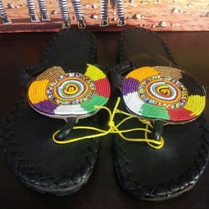 Women's Leather Sandles Size 8